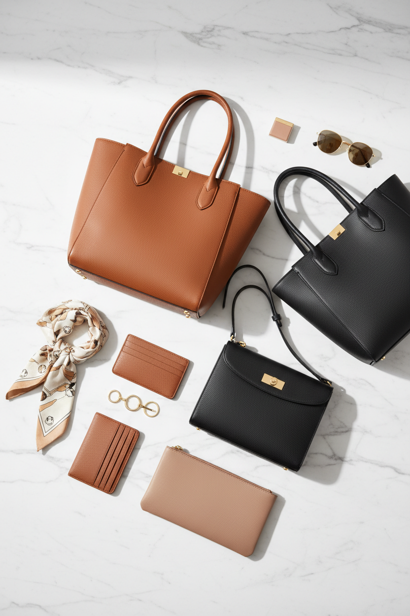 Leather Bags & Handbags